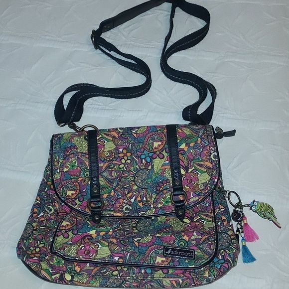 Sakroots Handbags - Sakroots Artist Circle Convertible Rainbow Spirit Backpack Crossbody bag